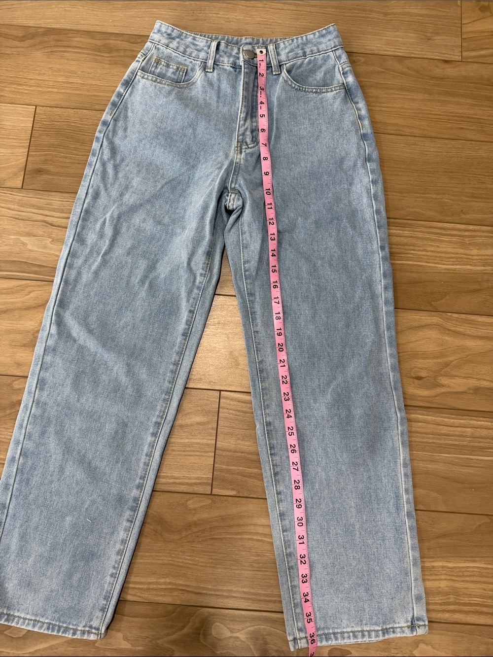 SHEIN Light Blue Women's Jeans - Picture 5 of 8